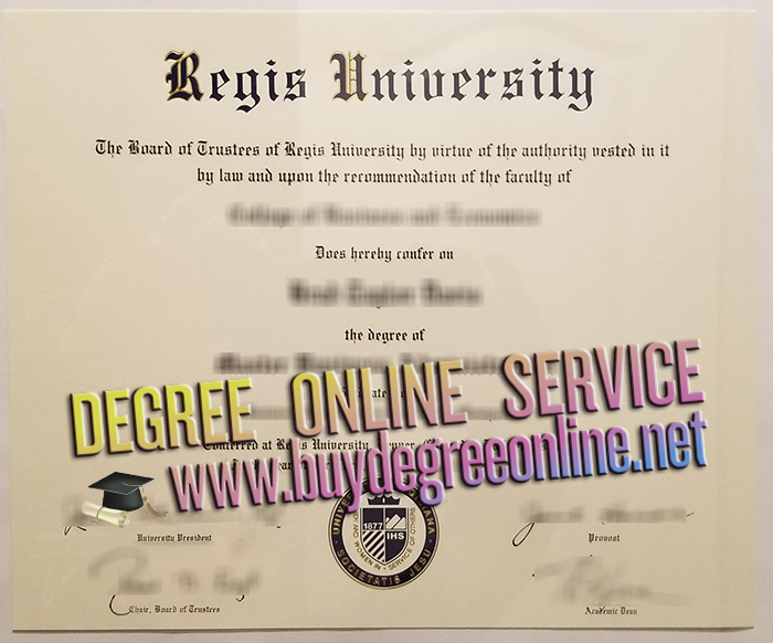 Regis University degree