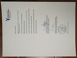 Rhine-Waal University fake diploma, buy Hochschule Rhein-Waal degree