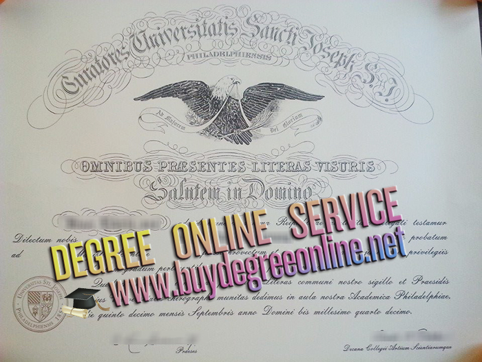 Saint Joseph's University diploma