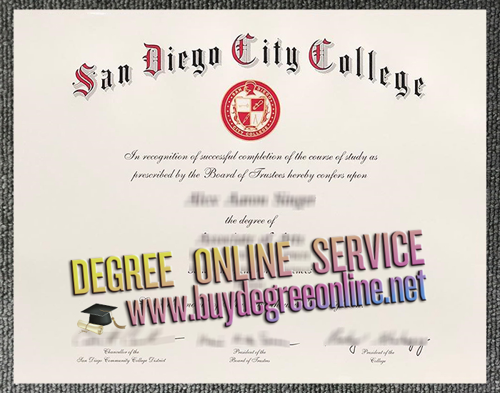 San Diego City College degree