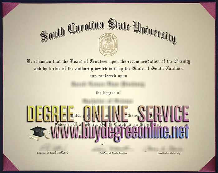 South Carolina State University degree