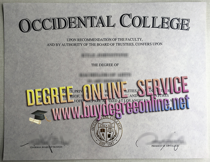 Occidental College degree