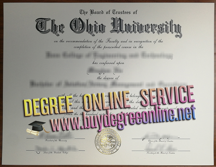 Ohio University degree