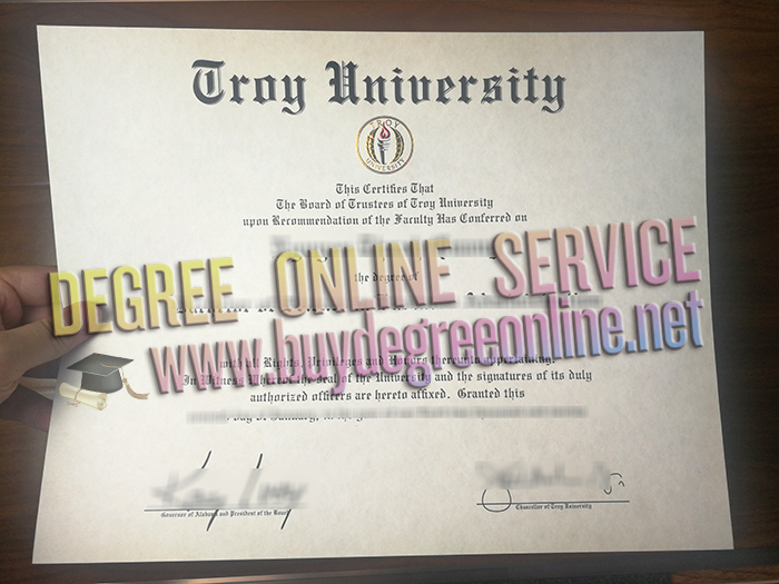 Troy University degree