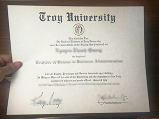 Can I get a realistic Troy University degree certificate online?