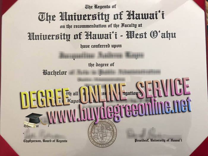 University of Hawaii West Oahu degree