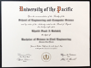 Is it safely to buy a phony University of Pacific degree in the USA?