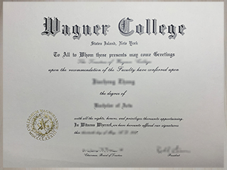 Buy fake Wagner College degree, get a phony USA diploma online