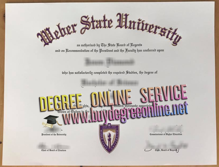 Weber State University degree