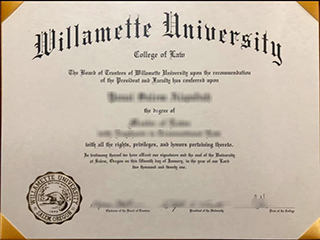 Would like to get a fake Willamette University degree online