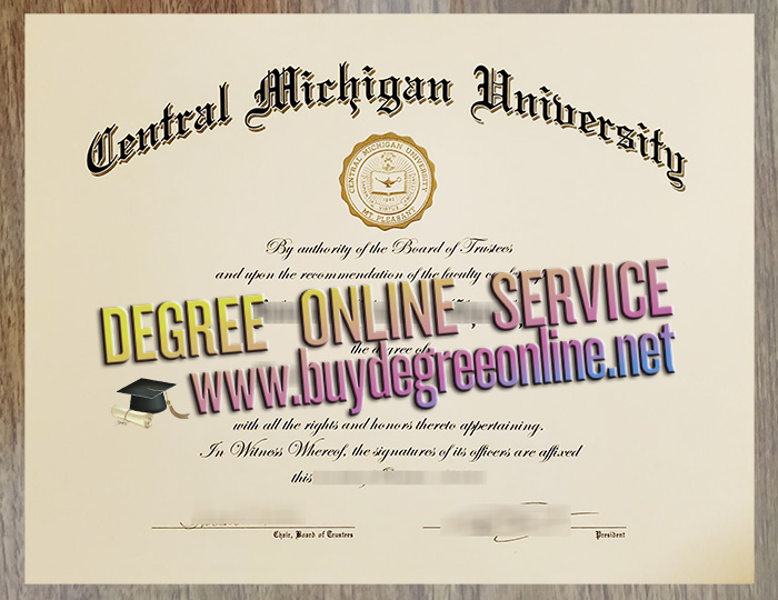 Central Michigan University diploma