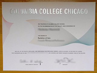 Where to obtain a realistic Columbia College Chicago degree in the US