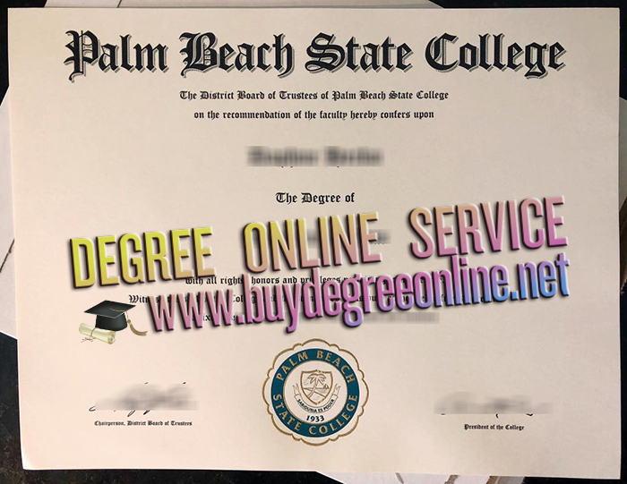 Palm Beach State College degree