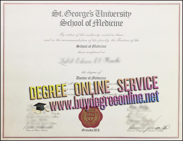 St. George’s University diploma