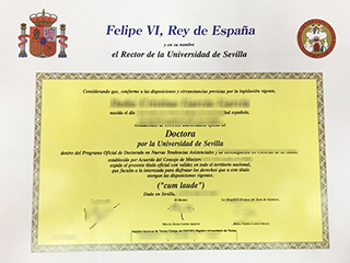 How can I get a fake University of Sevilla diploma in Spain？