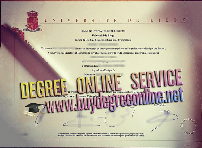 Université de Liège degree