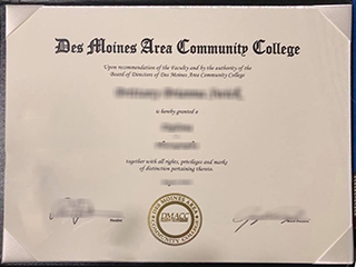 Buy a Des Moines Area Community College diploma to find a new job