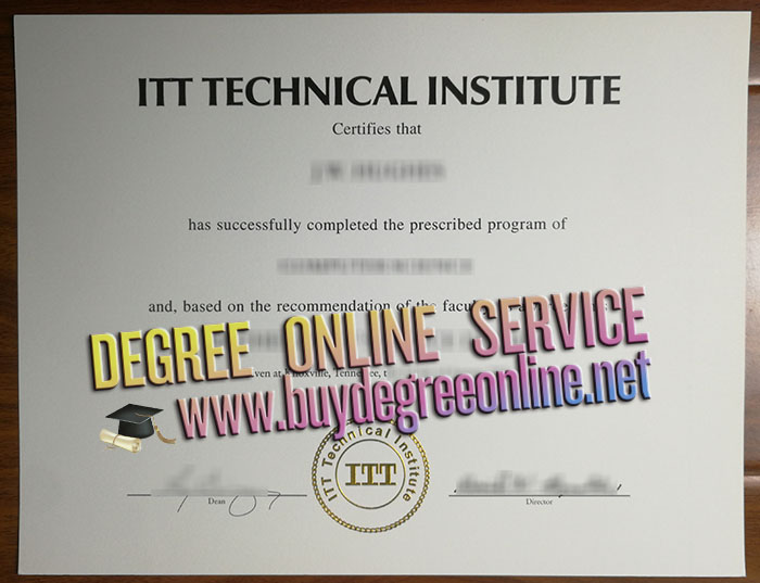 ITT Technical Institute degree