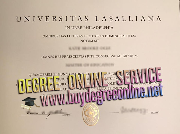 La Salle University degree