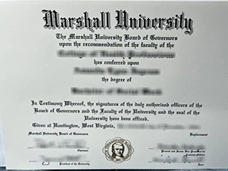 The fast way to get a fake Marshall University diploma online