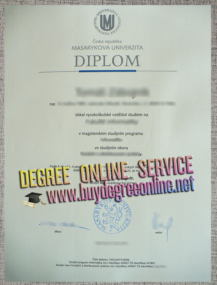 Masaryk University degree