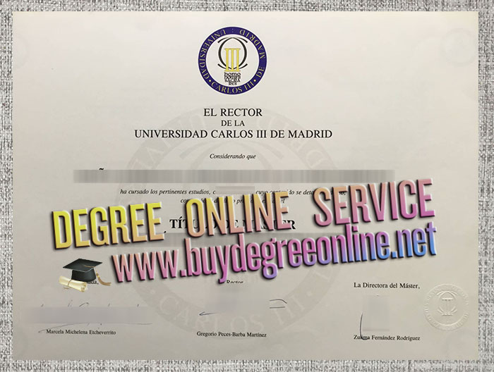 Universidad Carlos III de Madrid degree