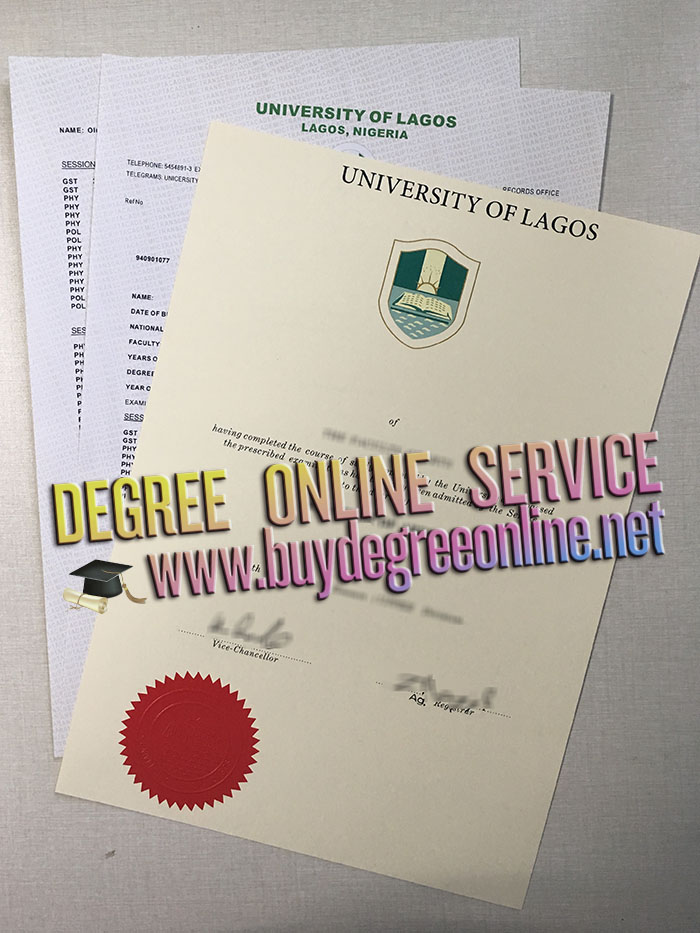 University of Lagos degree and transcript