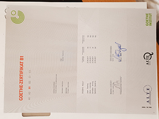 Where to get a fake Goethe-Zertifikat B1 certificate without examination