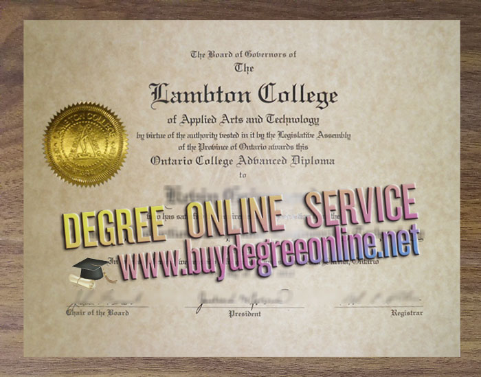 Lambton College diploma