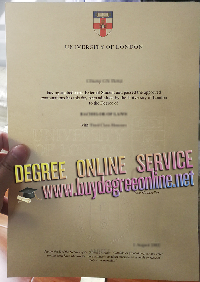 University of London bachelor degree