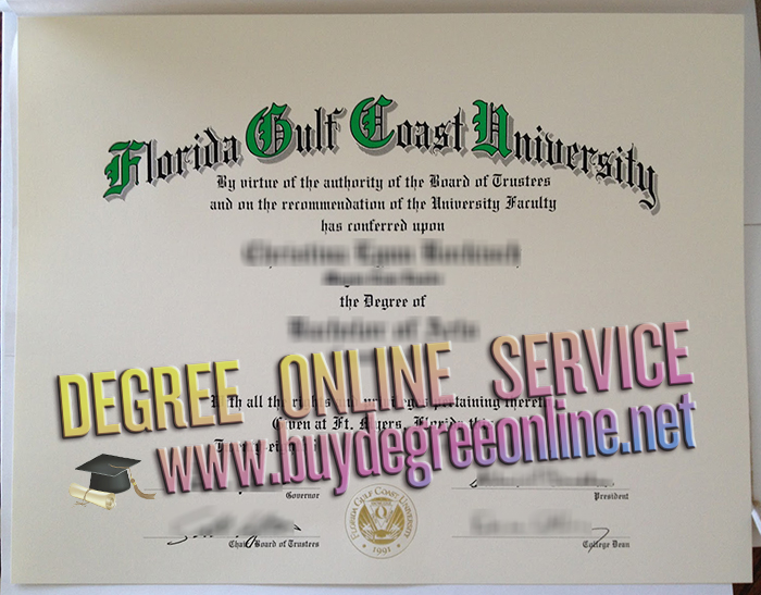 Florida Gulf Coast University degree