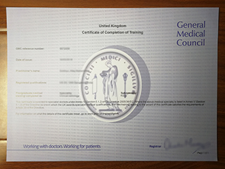 How do I get a realistic General Medical Council certificate in the UK?