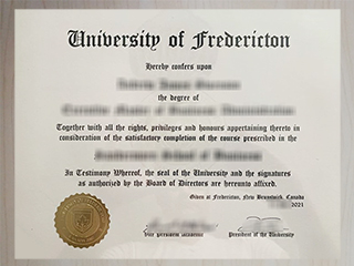 Order University of Fredericton Master diploma,buy Canada degree online