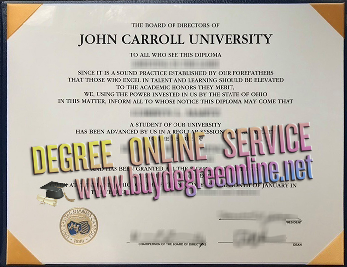 John Carroll University degree