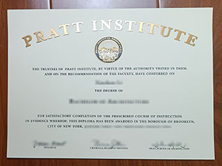 Buy Pratt Institute diploma, order American Institute degree online