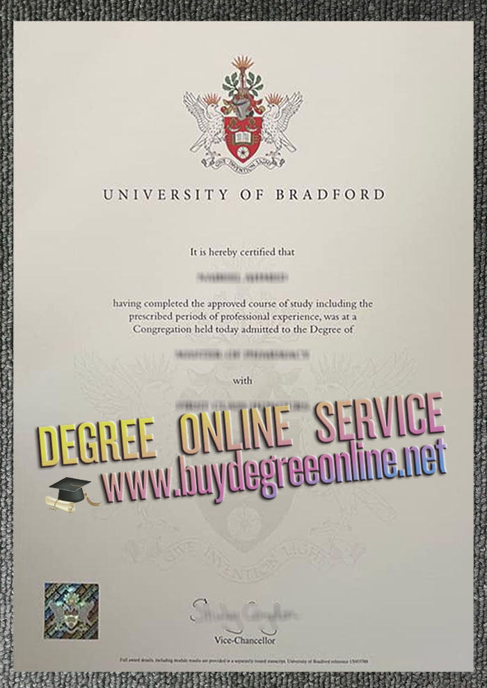 University of Bradford degree