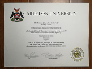 Where to buy a realistic Carleton University degree in Canada