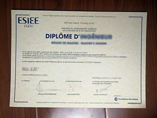 How to get a fake ESIEE Paris degree certificate in France