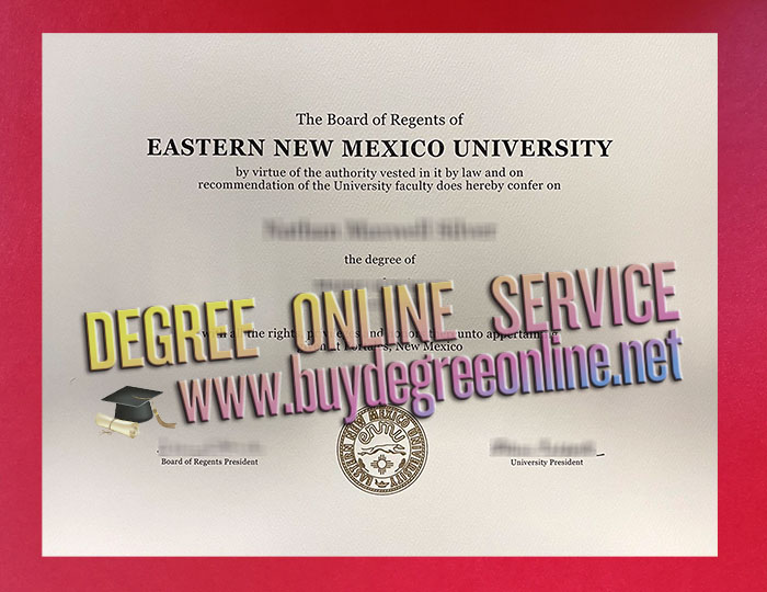 Eastern New Mexico University  diploma