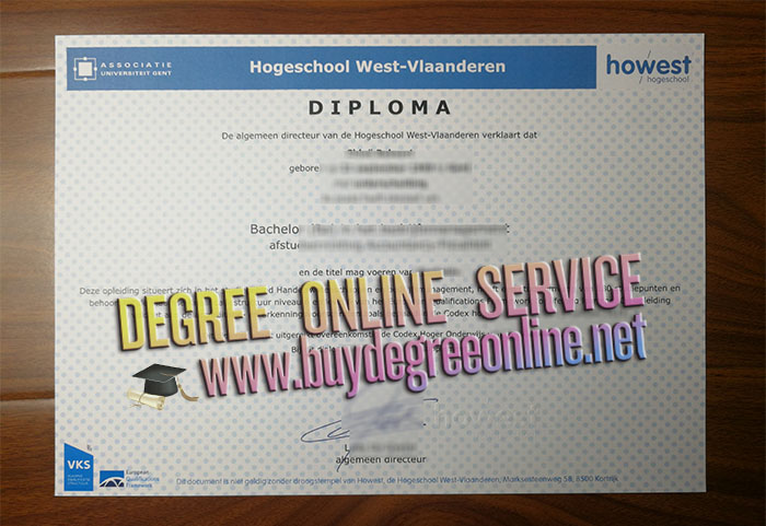 Hogeschool West-Vlaanderen diploma