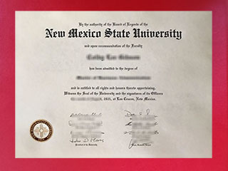 Where to order a fake New Mexico State University degree in America