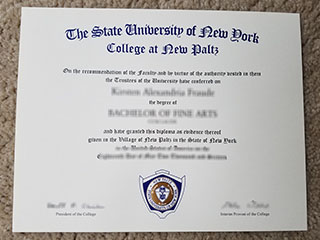 Where to purchase a fake SUNY New Paltz degree in America