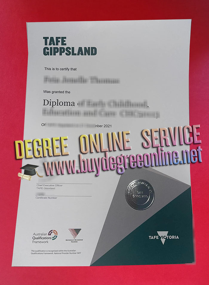 TAFE Victoria diploma