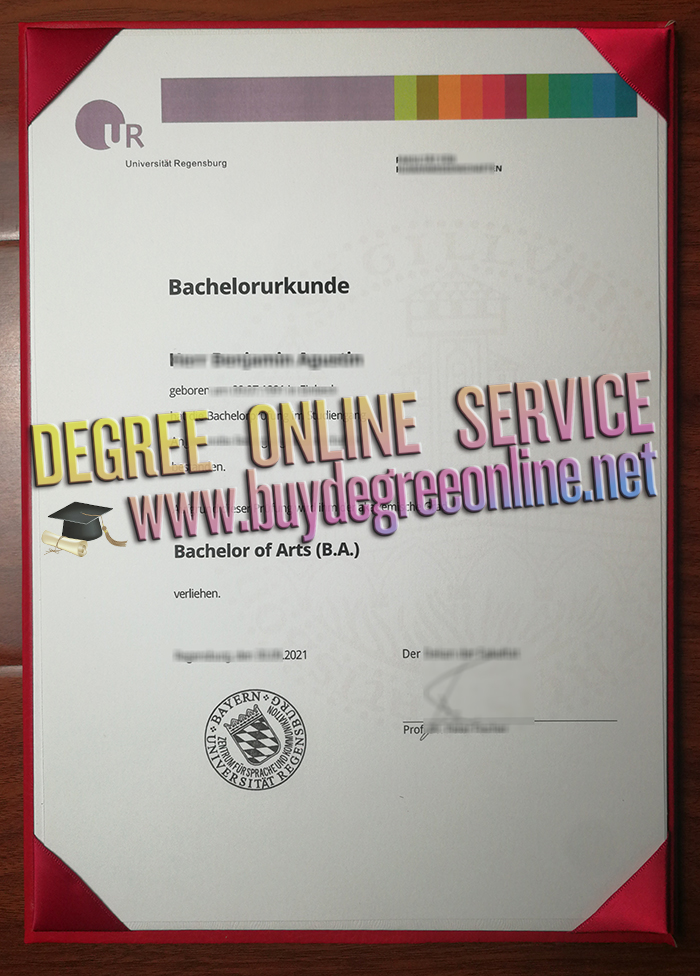 Universität Regensburg diploma