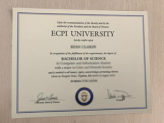 The fast way to buy a fake ECPI university diploma in America