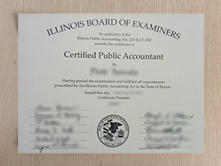 How long to take a realistic CPA certificate in Illinois, buy CPA license