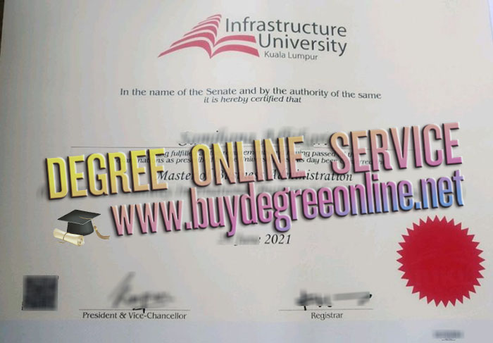 Infrastructure University Kuala Lumpur degree