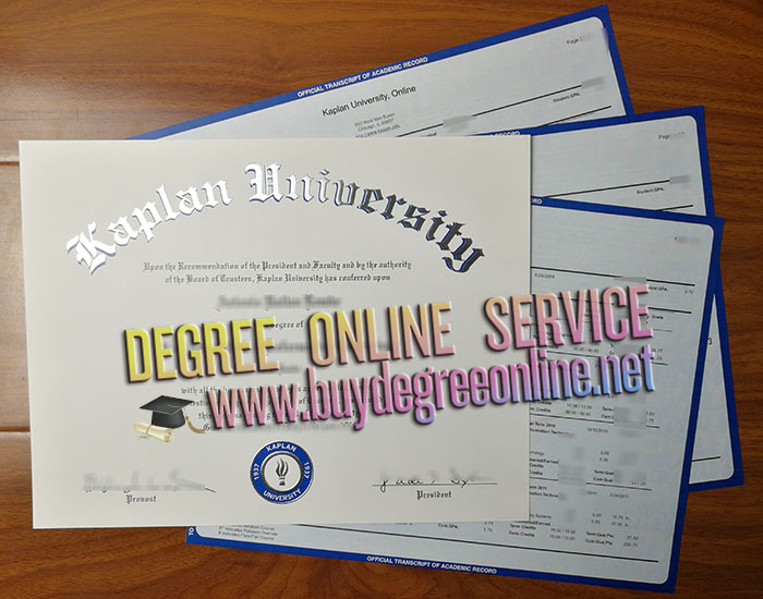 Kaplan University diploma