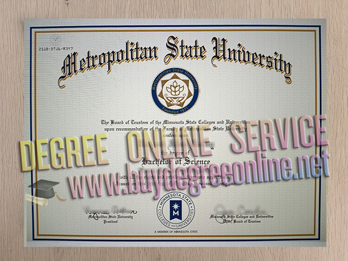 Metropolitan State University degree