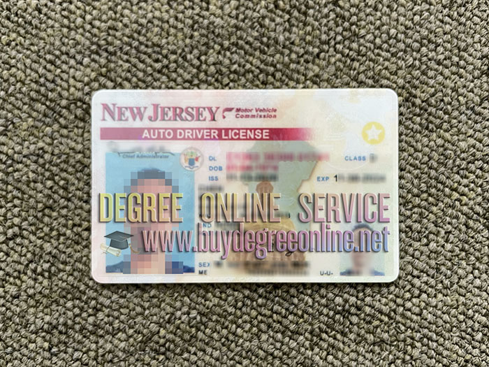 New Jersey Driver's license